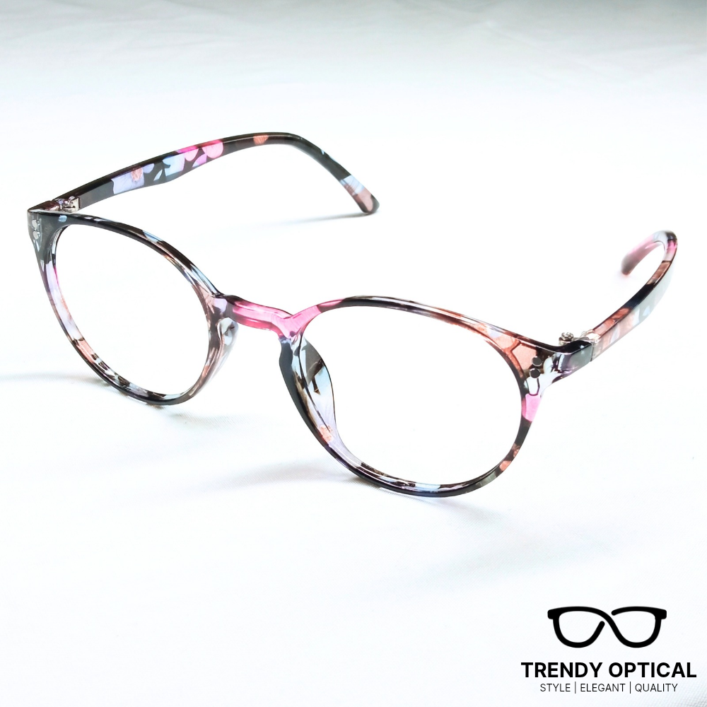 Women’s Floral Pattern Eyeglass Frame